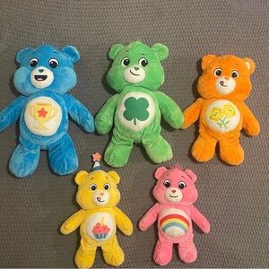 Care Bears Plush 5pc Bundle / Set